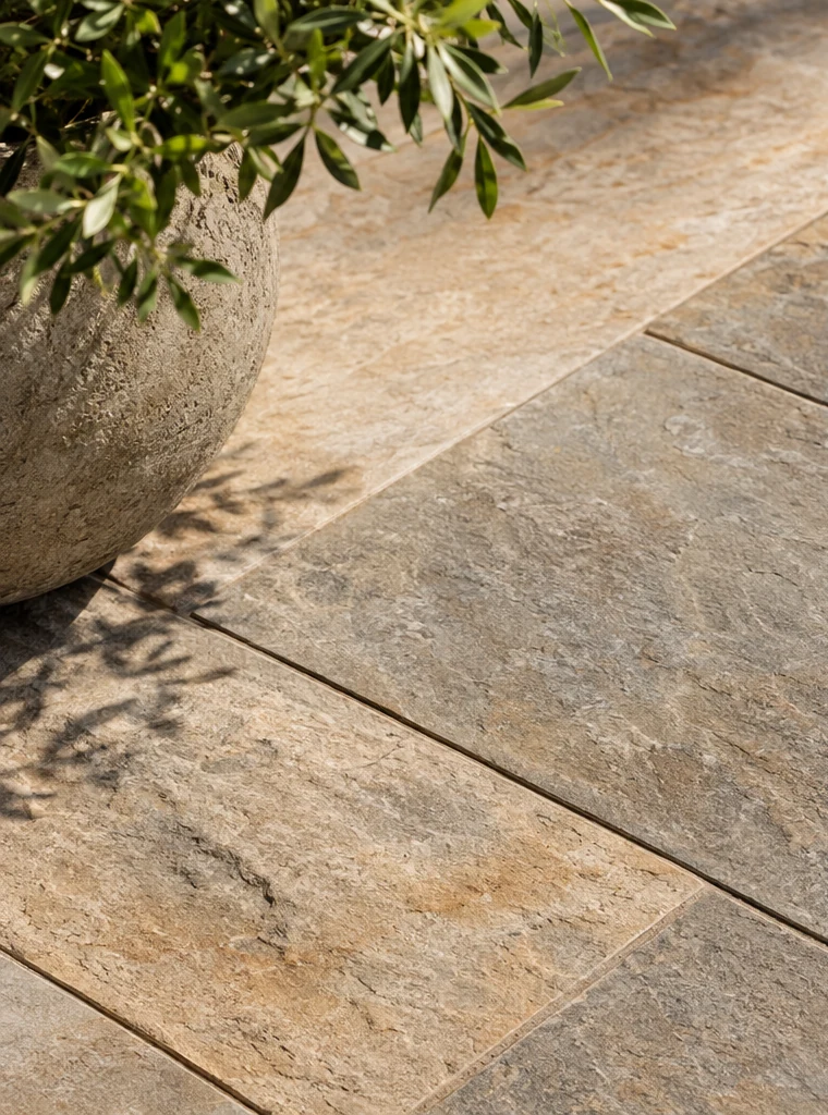 Natural stone detail concept